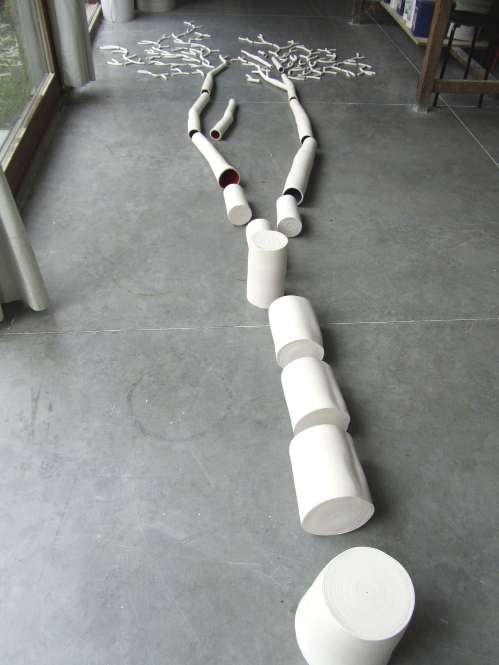 Bleu Cobalt - Porcelaine sculpturale 1-1