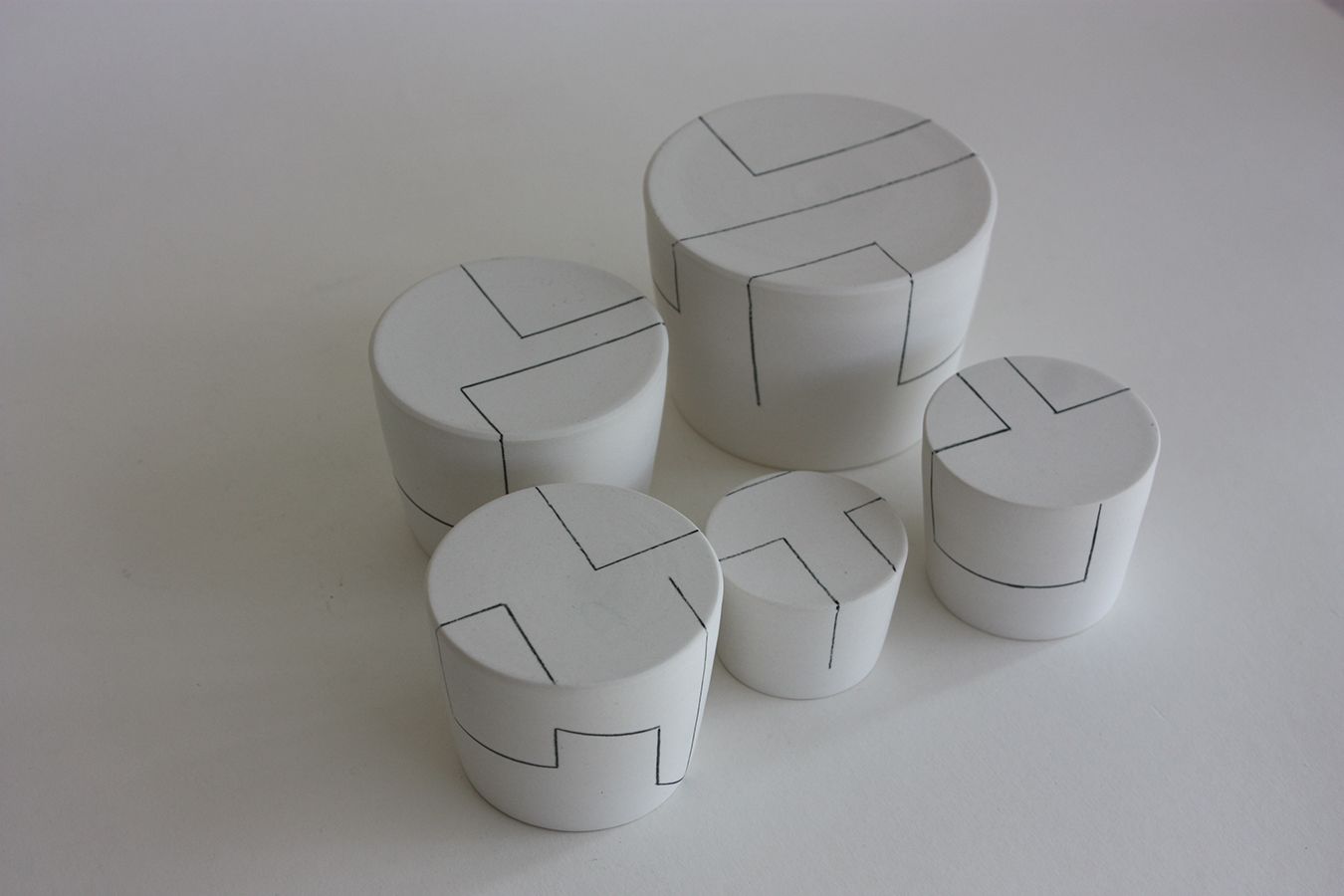 Bleu Cobalt - Porcelaine sculpturale 15-2